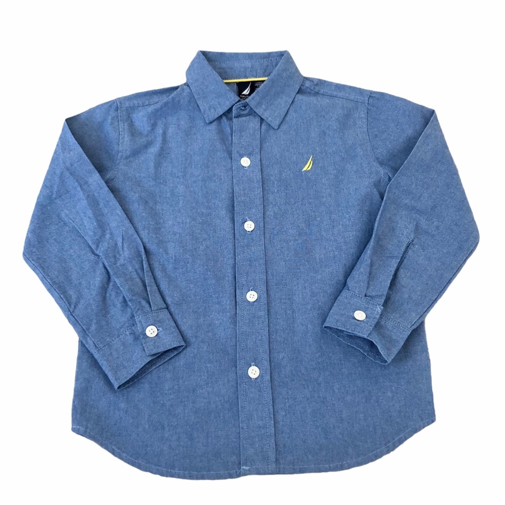 Nautica Chambray Button Down Shirt